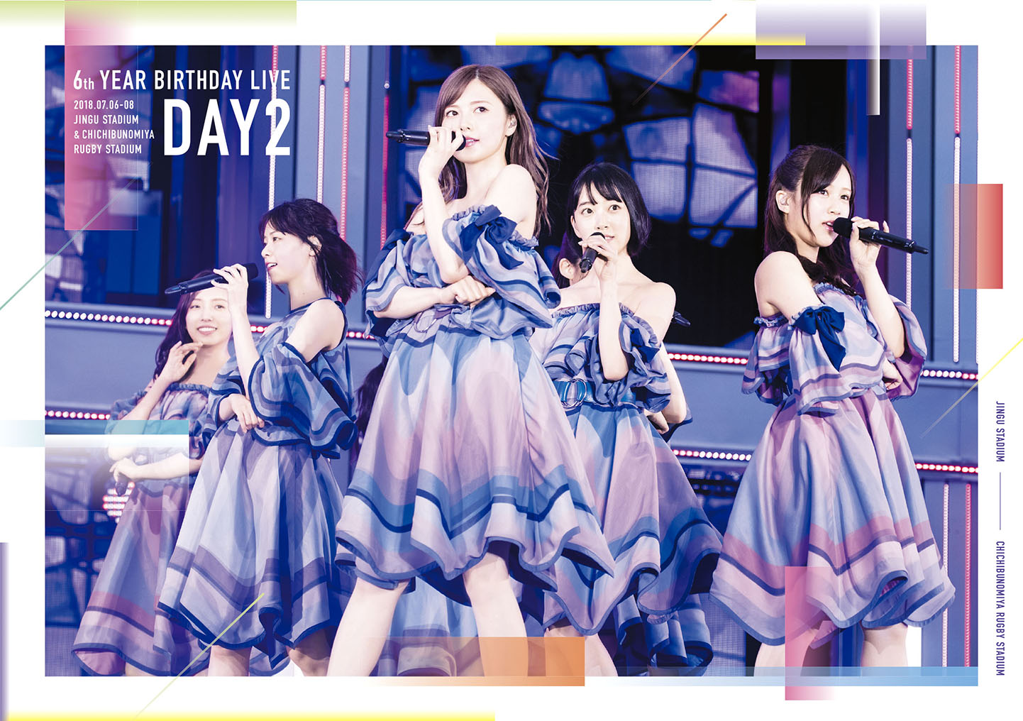 [蓝光原盘] 乃木坂46 6th YEAR BIRTHDAY LIVE 2018.07.06-08《完全生産限定版》《ISO 5碟167G》