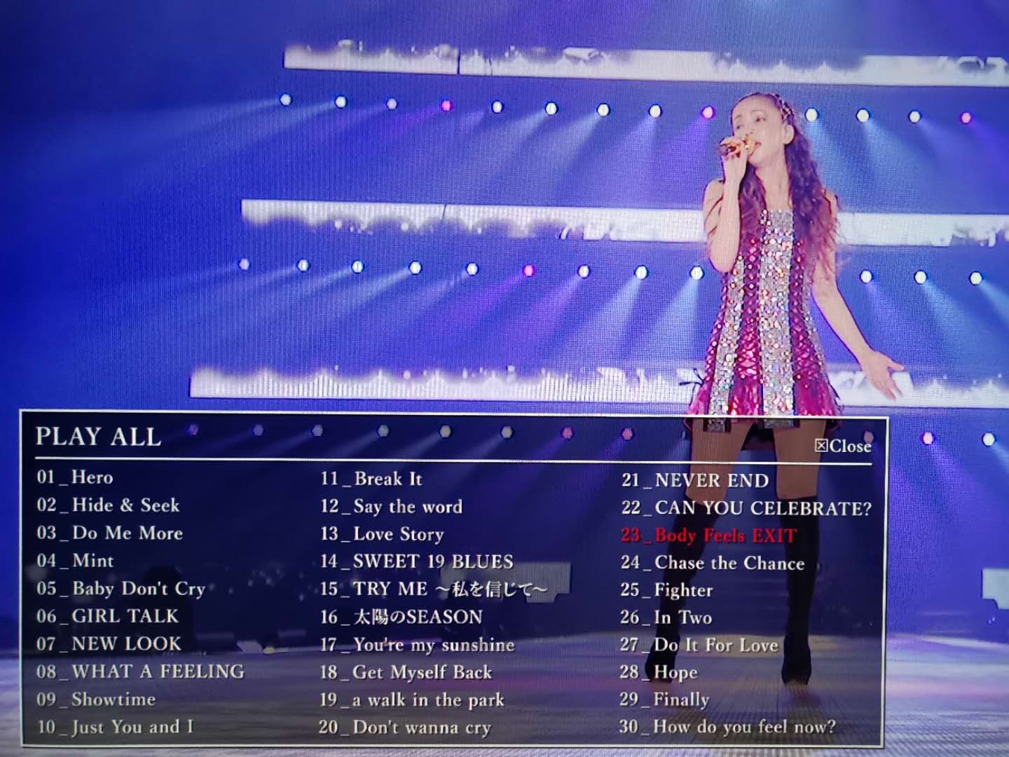 安室奈美惠Namie Amuro Final Tour 2018 ~Finally~ at Tokyo Dome《ISO 40.5》_蓝光演唱会 安室奈美惠Namie Amuro Final Tour 2018 ~Finally~ at Tokyo Dome《ISO 40.5》_蓝光演唱会