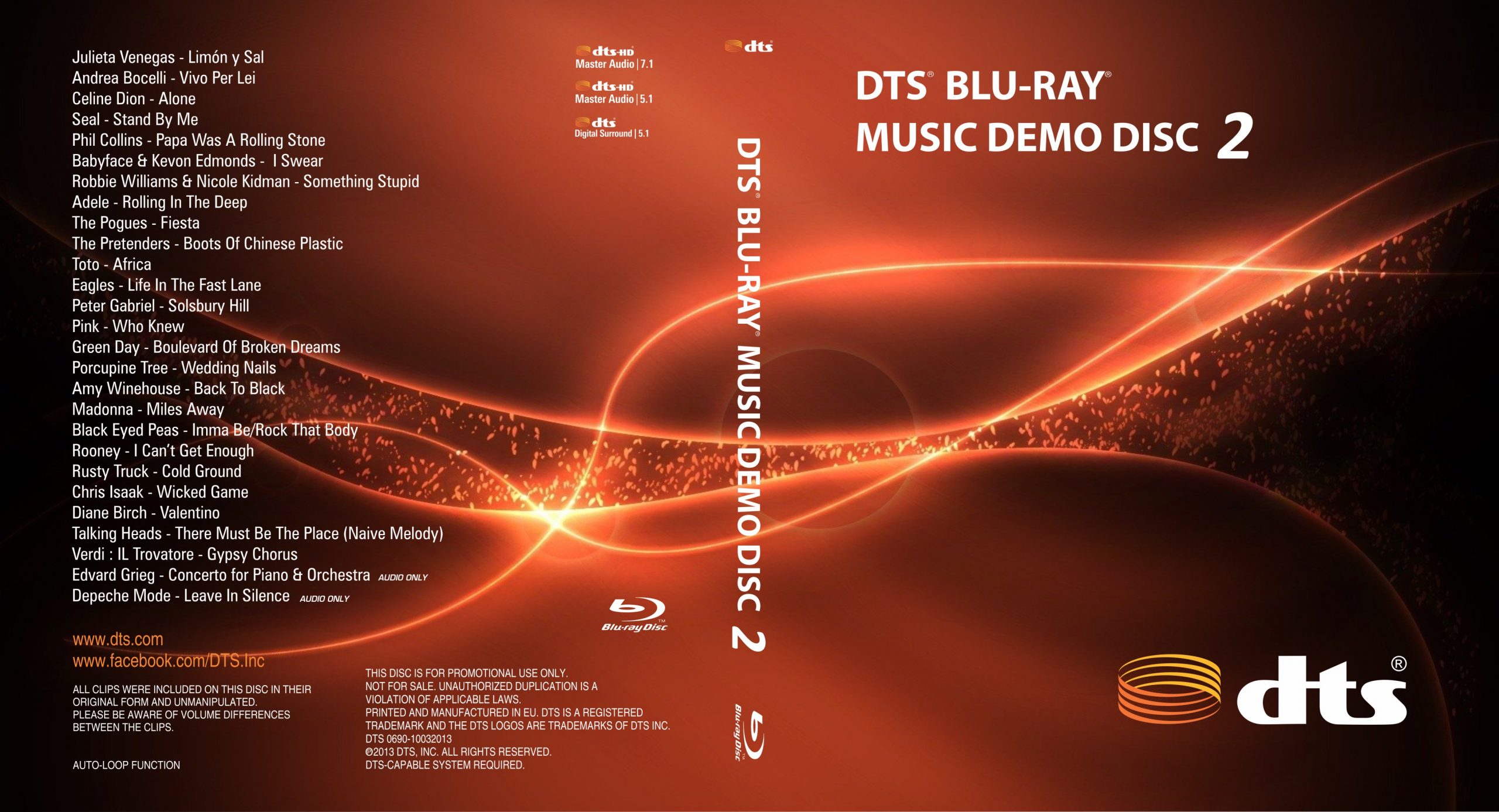 Demo music. DTS Demonstration Disc (Blu-ray Demo Disc Vol.22) (2018). DTS CD. Музыка DTS. DTS Demo Music.