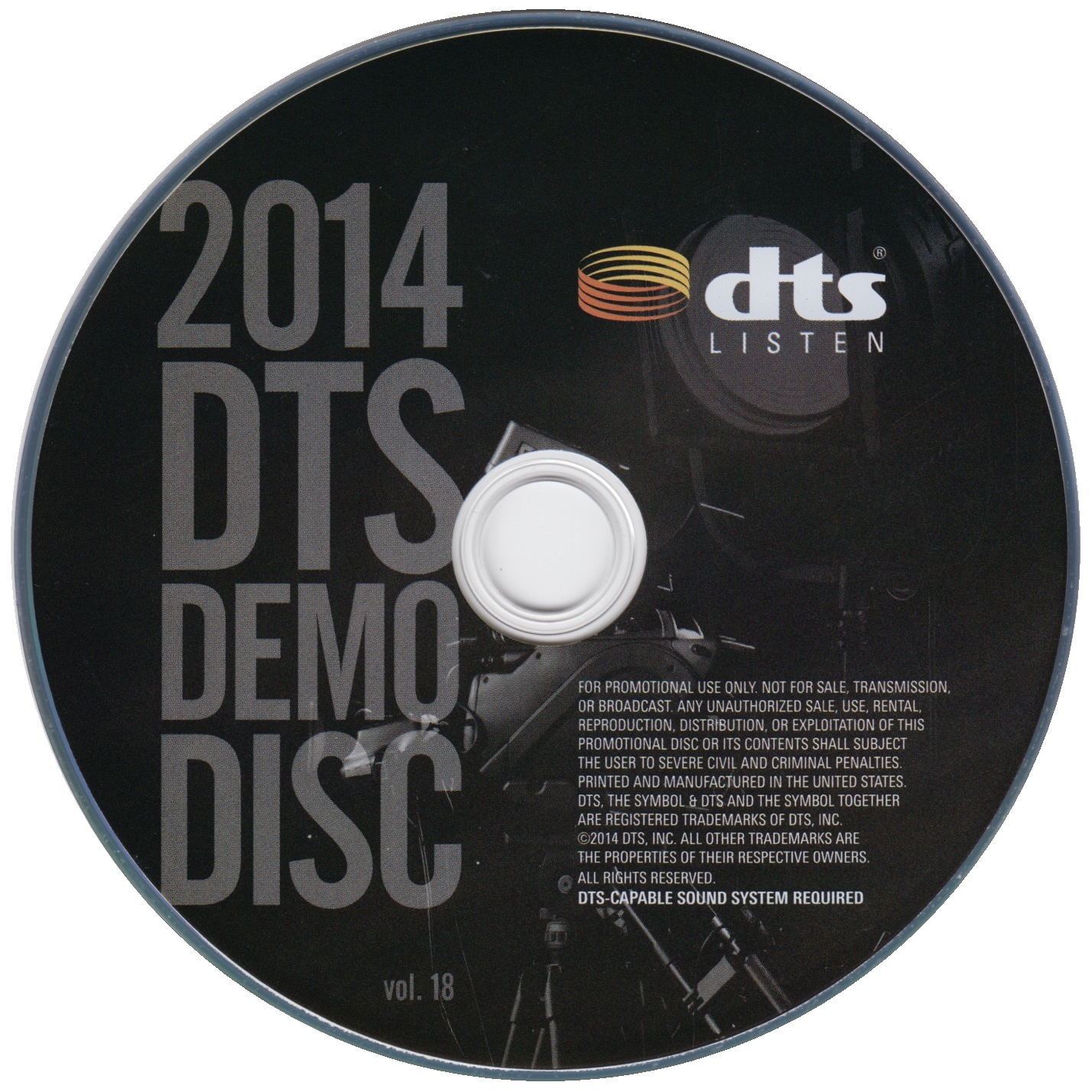DTS蓝光演示碟 2014 DTS Demo Disc Vol.18 DTS-HDMA 7.1-