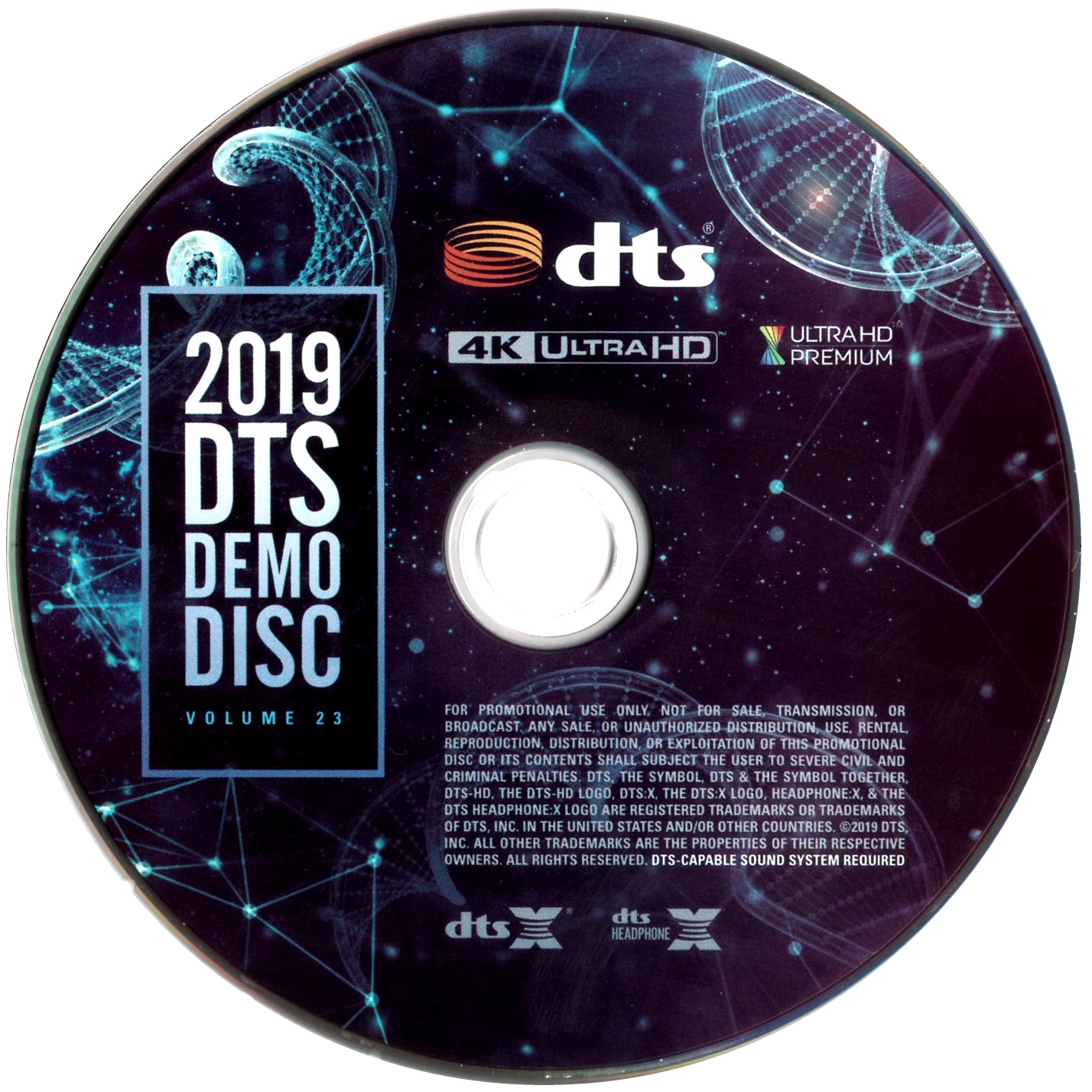DTS蓝光演示碟 2019 4K UHD DTS Demo Disc Vol.23 H.265 HDR 4KUltraHD DTS-X 7.1-