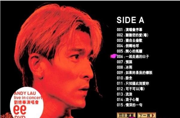 图片[2]-刘德华 1999演唱会 （2DVD ISO 4.19G+3.54G）-无损音乐/蓝光演唱会