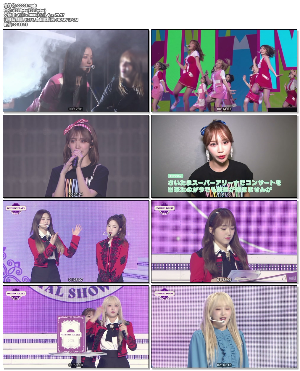 IZONE 1st Concert in Japan [Eyes On Me] Tour Final @ Saitama