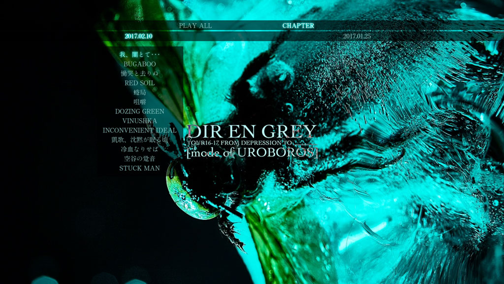 DIR EN GREY - TOUR16-17 FROM DEPRESSION TO ______ [mode of 