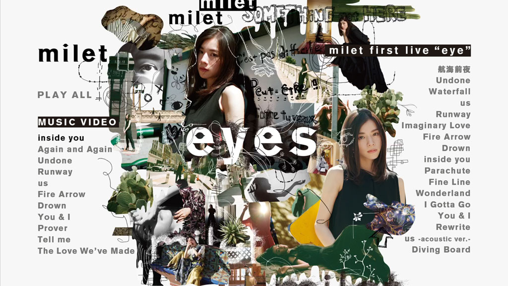 milet 1st Album - eyes 2020 CD+BD《BDMV 21.9G》_蓝光演唱会
