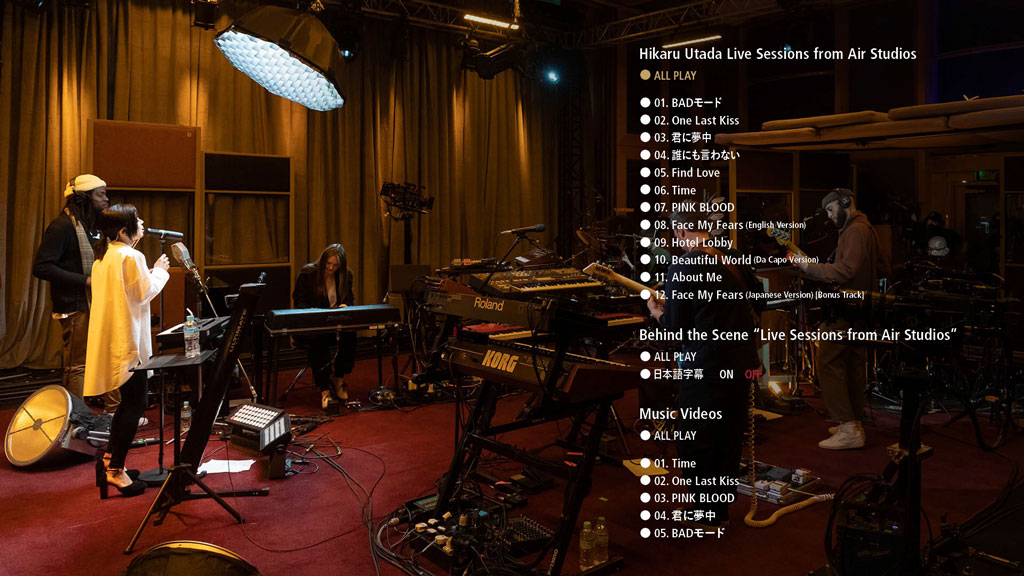 宇多田ヒカル宇多田光- BADモードHikaru Utada - Live Sessions