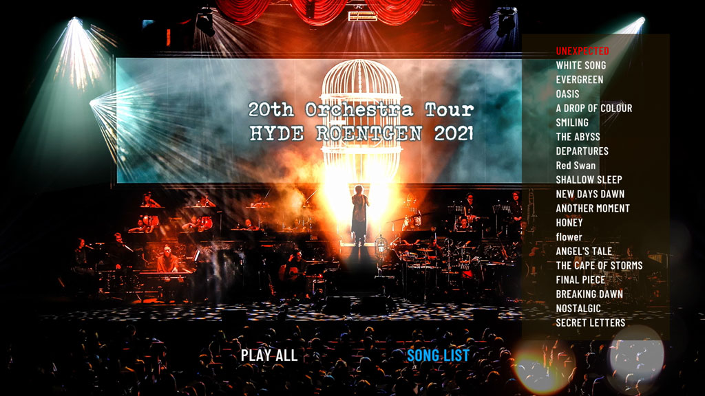 HYDE 20th Anniversary ROENTGEN Concert 2021 Complete Box 2022 