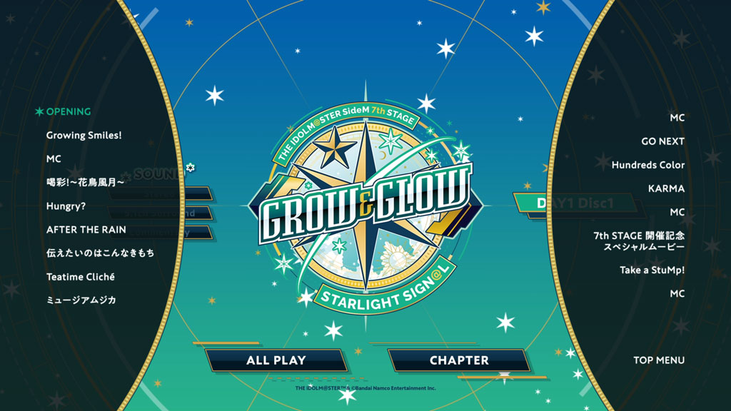 SideM】THE IDOLM@STER SideM 7th STAGE ～GROW & GLOW